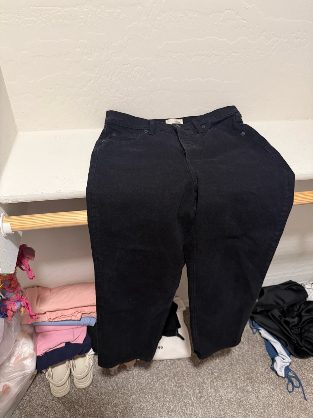 Target Women's Black Straight-Leg Jeans